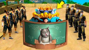 СУПЕР БИТВА СТЕНОК И ЭМОЦИЙ БОТЫ vs ДОНАТЕРЫ ВО ФРИ ФАЕР! FREE FIRE
