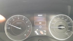 Смена языка на центральном блоке SUBARU IMPREZA 2017 года
