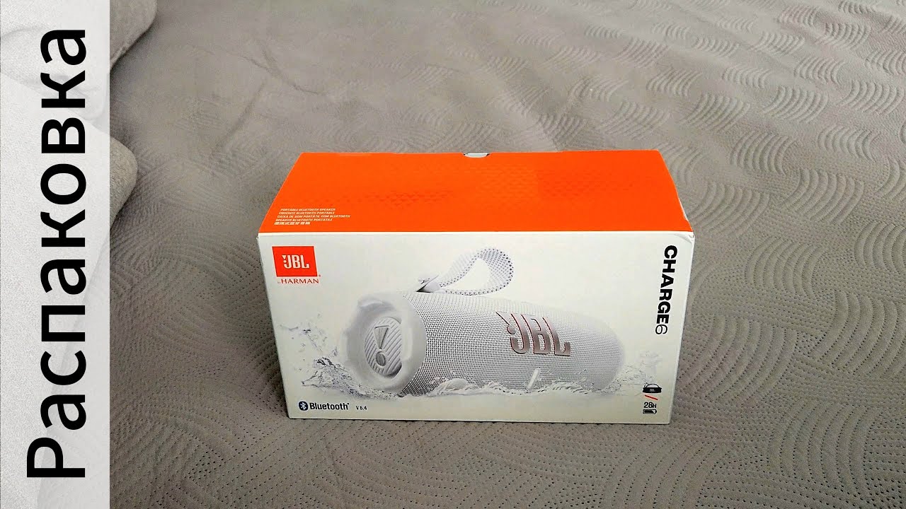 Распаковка JBL Charge 6 и сравнение с Charge 5 смотреть онлайн