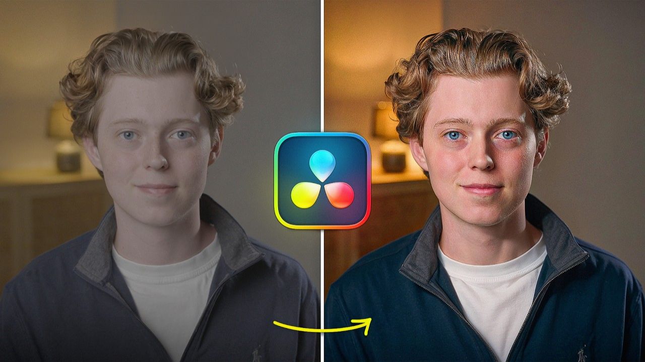 How to Color Grade in DaVinci Resolve for Beginners! (Full Masterclass) смотреть онлайн