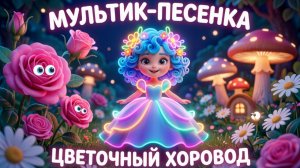 🌈НЕВЕРОЯТНО КРАСИВАЯ МУЛЬТИК‑ПЕСЕНКА: «ЦВЕТОЧНЫЙ ХОРОВОД»🌺ДОБРАЯ ИСТОРИЯ📜 И ЧУДЕСНАЯ МУЗЫКА 🎹!
