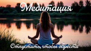 Медитация «Отпустить, чтобы обрести»