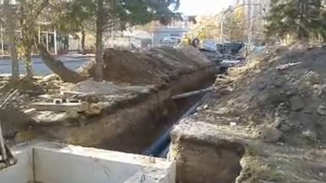 прокладка теплотрассы