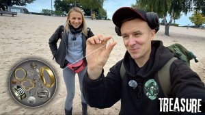 Поиск с металлоискателем  — золото и серебро возле озера!