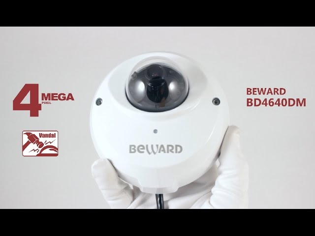 Обзор 4Мп IP-камеры BEWARD BD4640DM, уличная, антивандальный корпус, Double Scan смотреть онлайн