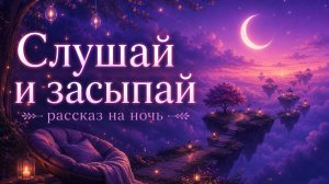 Рассказ, который поможет тебе быстро заснуть. Включай и слушай.