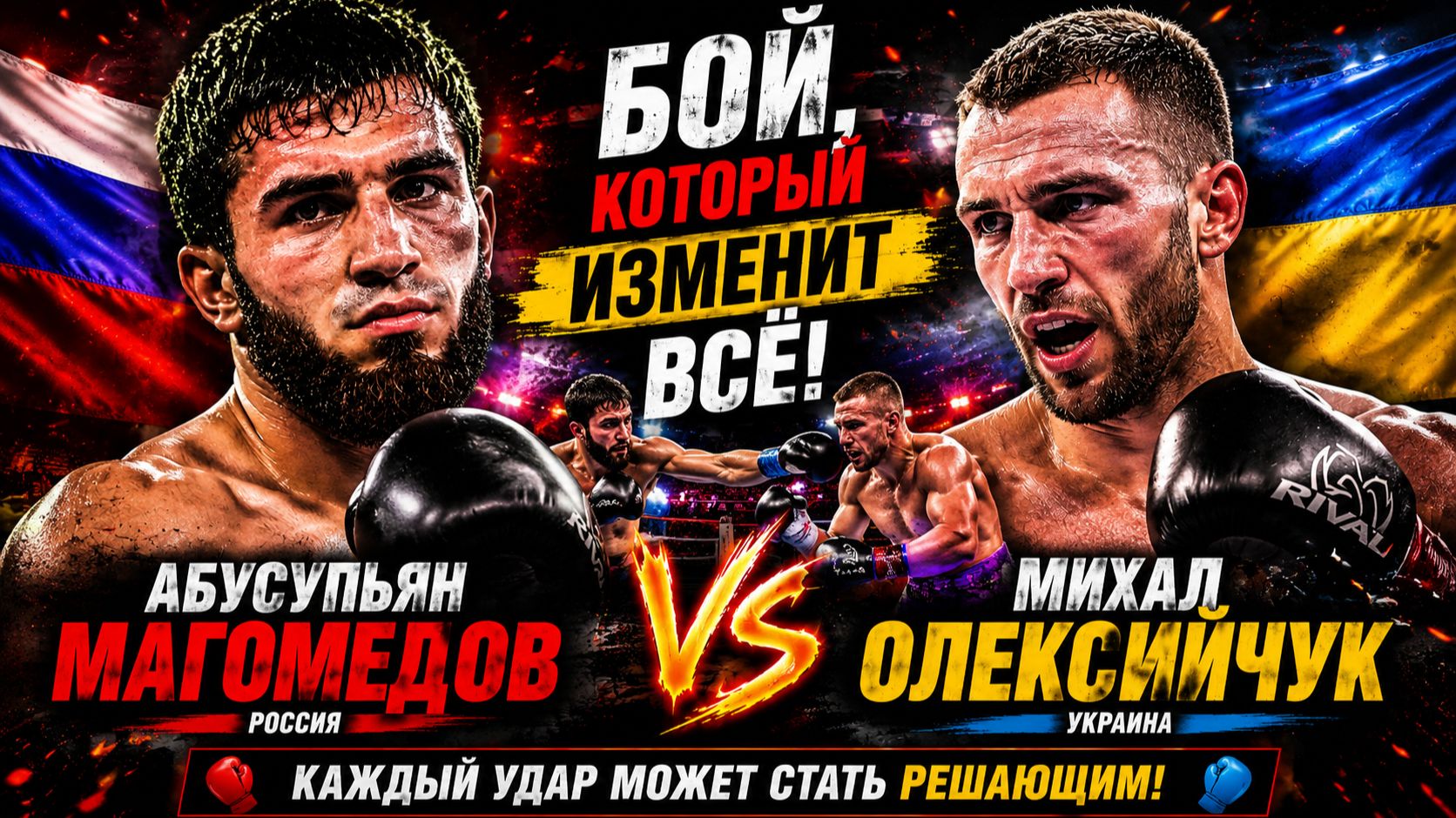 Абусупьян Магомедов - Михал Олексийчук. ПОЛНЫЙ БОЙ смотреть онлайн