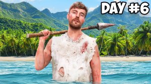 Мистер Бист на русском. На острове взаперти. 7 дней адских выживаний. MrBeast