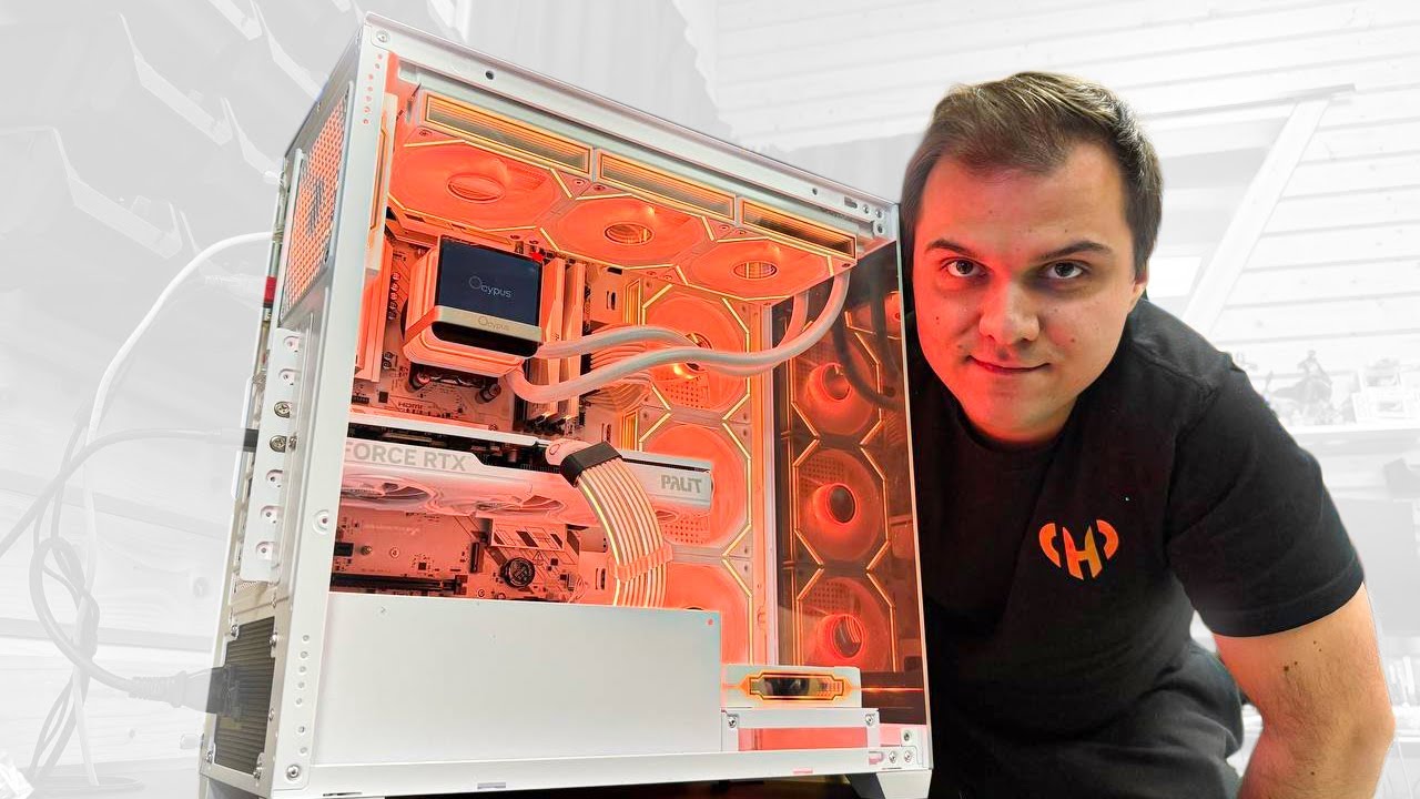 Первая сборка на OCYPUS SIGMA и тест 9950X3D на 260W! #HappyPC смотреть онлайн