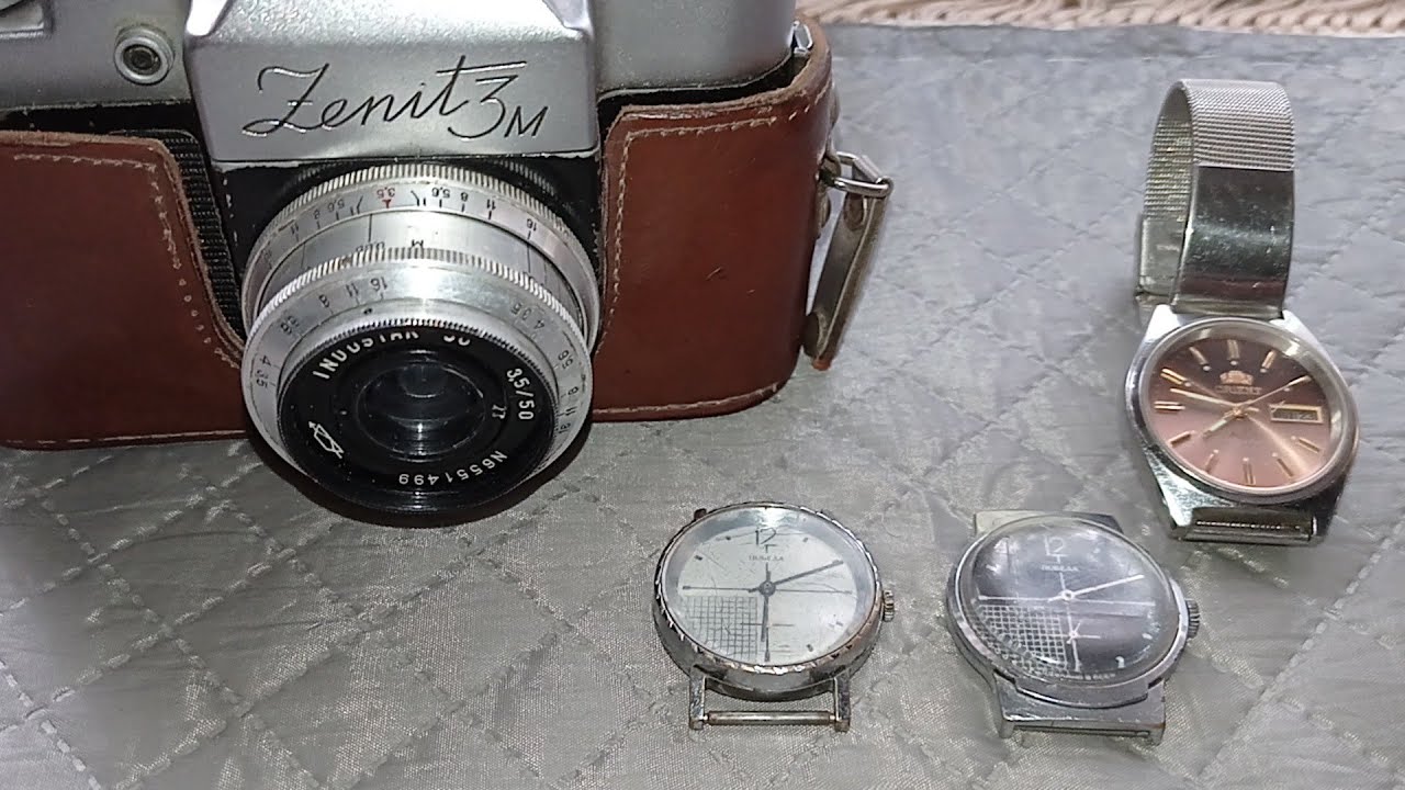 Фотоаппарат зенит 3м, часы победа и часы ориент смотреть онлайн