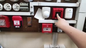 Как работает пожарная сигнализация!!???