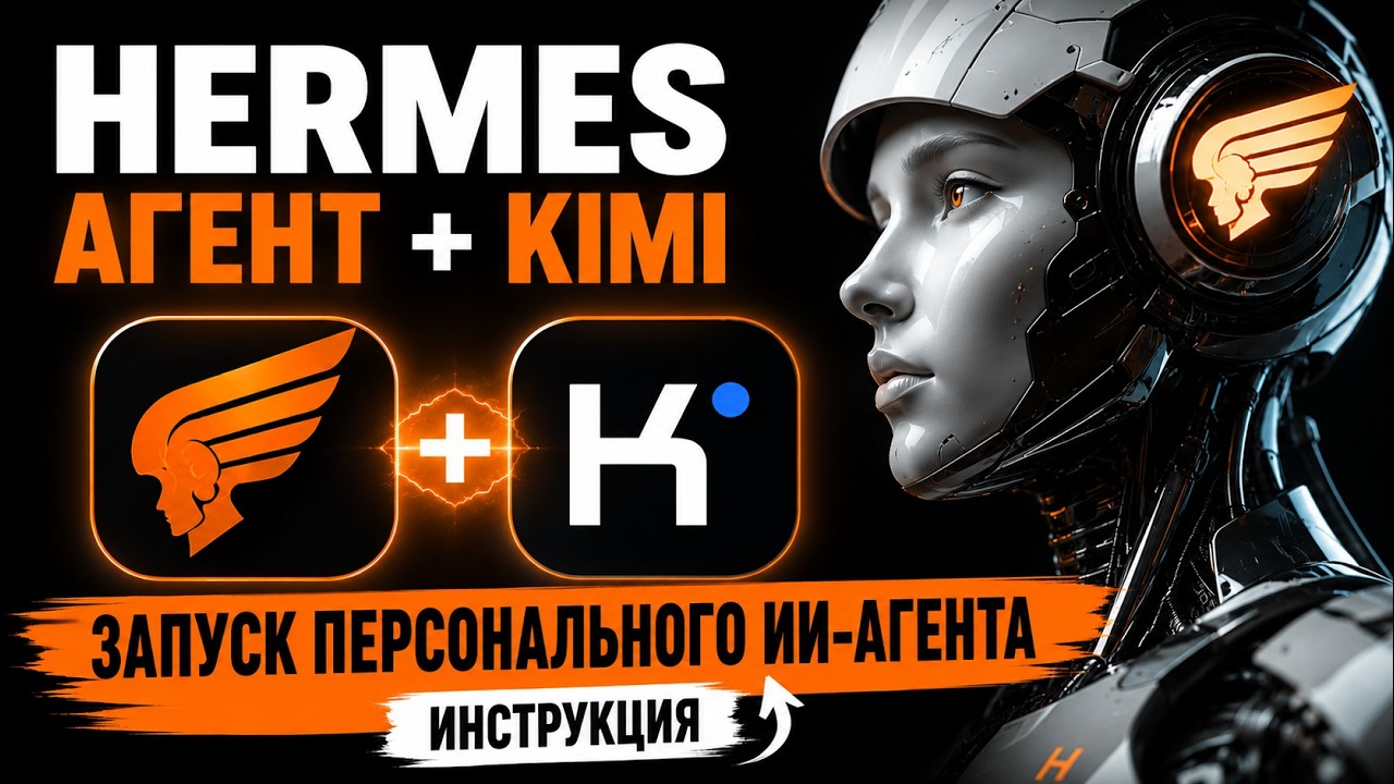 Как запустить AI-агента на VPS за 30 минут | Hermes + Kimi пошагово смотреть онлайн