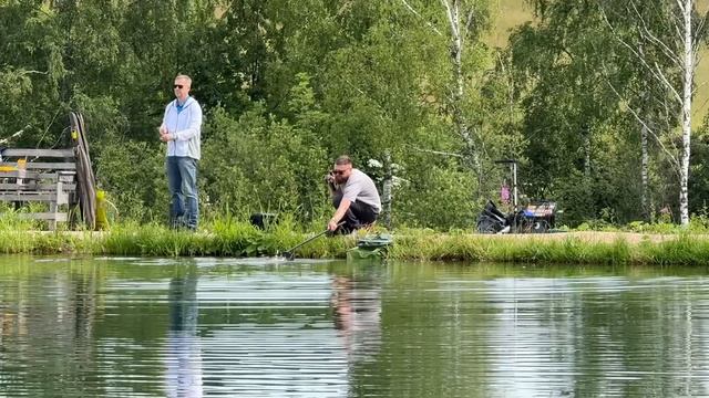 Поимки на основном водоеме