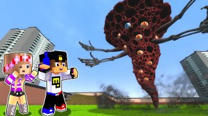 ХОРРОР МОД ТОРНАДО ТРИПОФОБИЯ в МАЙНКРАФТ ! НУБ и ПРО ДЕВУШКА ВИДЕО ТРОЛЛИНГ MINECRAFT ЕВГЕНБРО