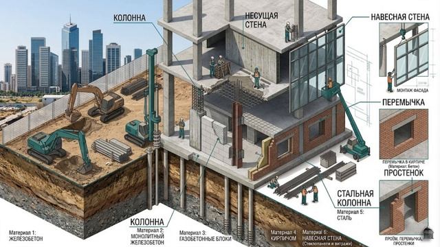 УРОК 9. Стены и колонны