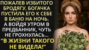 Истории из жизни/Богачка пустила бродягу в баню/Аудиорассказы/Аудиокниги слушать онлайн рассказы