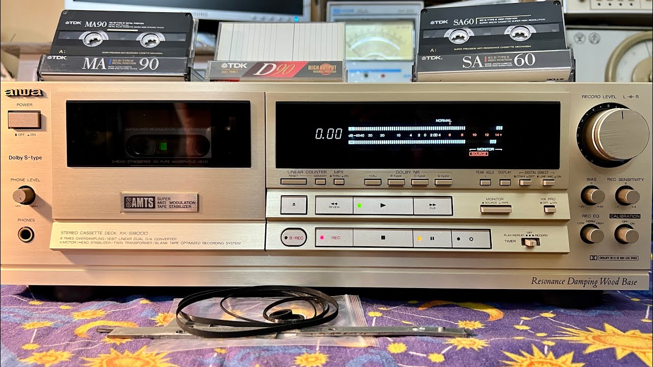 Aiwa XK-S9000 - мастер, где головки? смотреть онлайн