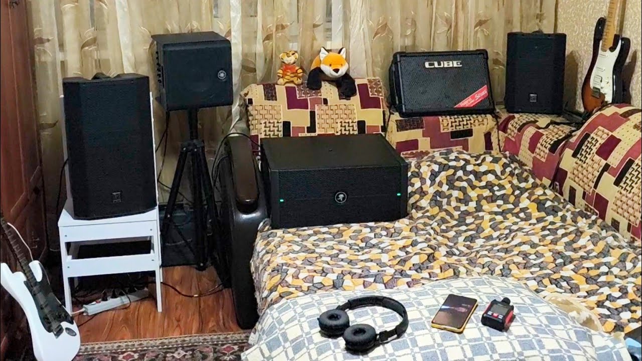 Mackie Thump SUB Go - Sound test with paired Everse 12 and Everse 8 смотреть онлайн