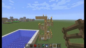 Постройки в minecraft #1 бассейн !!