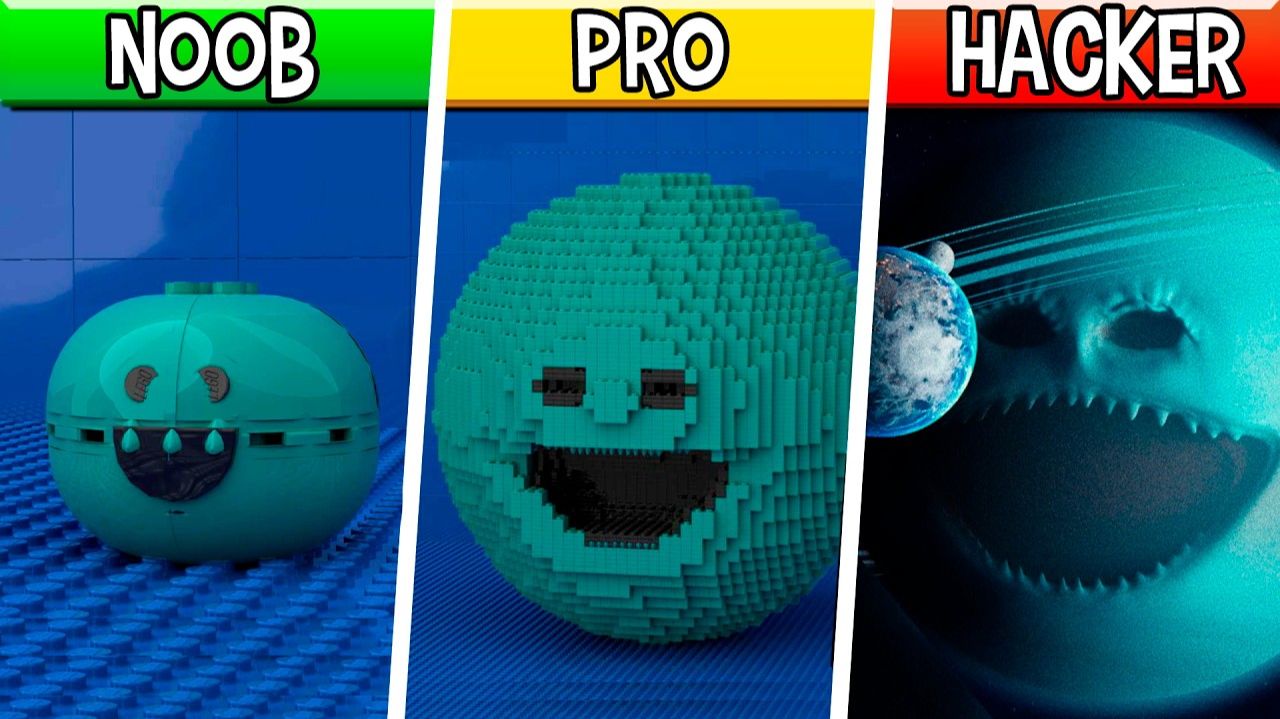 LEGO Пробудившийся Уран - Noob / Pro / HACKER! Восстание ЛУНЫ! смотреть онлайн