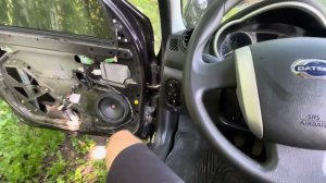 Замена штатных динамиков в Datsun On Do на DL Audio Raven 165 v.2.