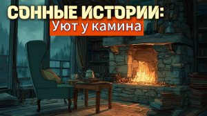 Сказки на ночь для взрослых: Уютные вечера у камина для глубокого релакса 🔥