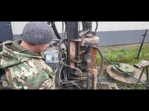 Бурение артезианской скважины в Коломне. Поломка на буровой, от аварии спас опыт!