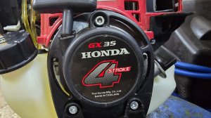 Honda gx35 регулировка клапанов
