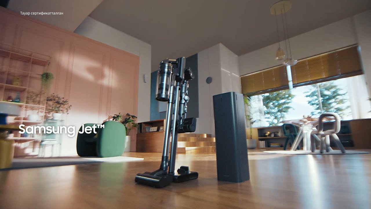 Samsung Jet сымсыз шаңсорғышы | Қуатты, тез және сымсыз смотреть онлайн