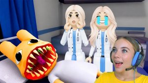 РАБОТАЕМ В БОЛЬНИЦЕ С АНОМАЛИЯМИ в ROBLOX! С АЛЁНОЙ