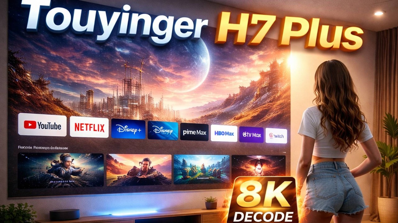 8К проектор? Ну вы серьезно? Touyinger H7 Plus смотреть онлайн