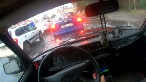 Покатушки по городу под музыку на Ваз 2107 - Инжектор