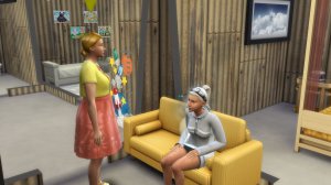 Not So Berry.  The Sims 4.  Желтый № 20.  Посетили забытый грот! Выполнили все цели поколения.