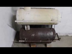 Печка из газового баллона своими руками.
