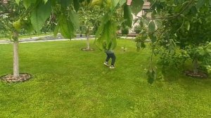 Запускаем вертолёт на даче)