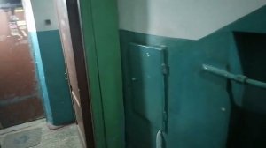 [Редкость] Домофон Секрет-С молочного цвета в тамбуре