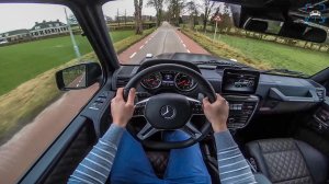 Mercedes G63 AMG 2018 POV DRIVE [без комментариев]