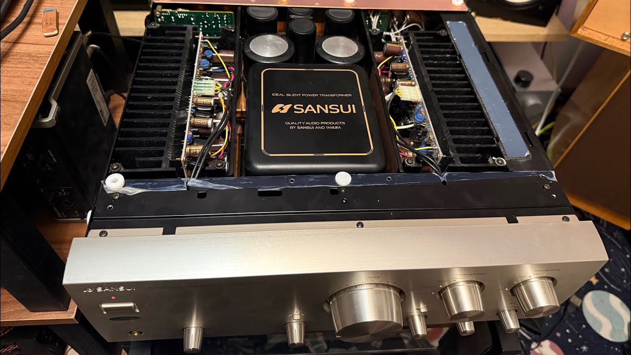 Sansui au-a907 limited профилактика! Часть 3 смотреть онлайн