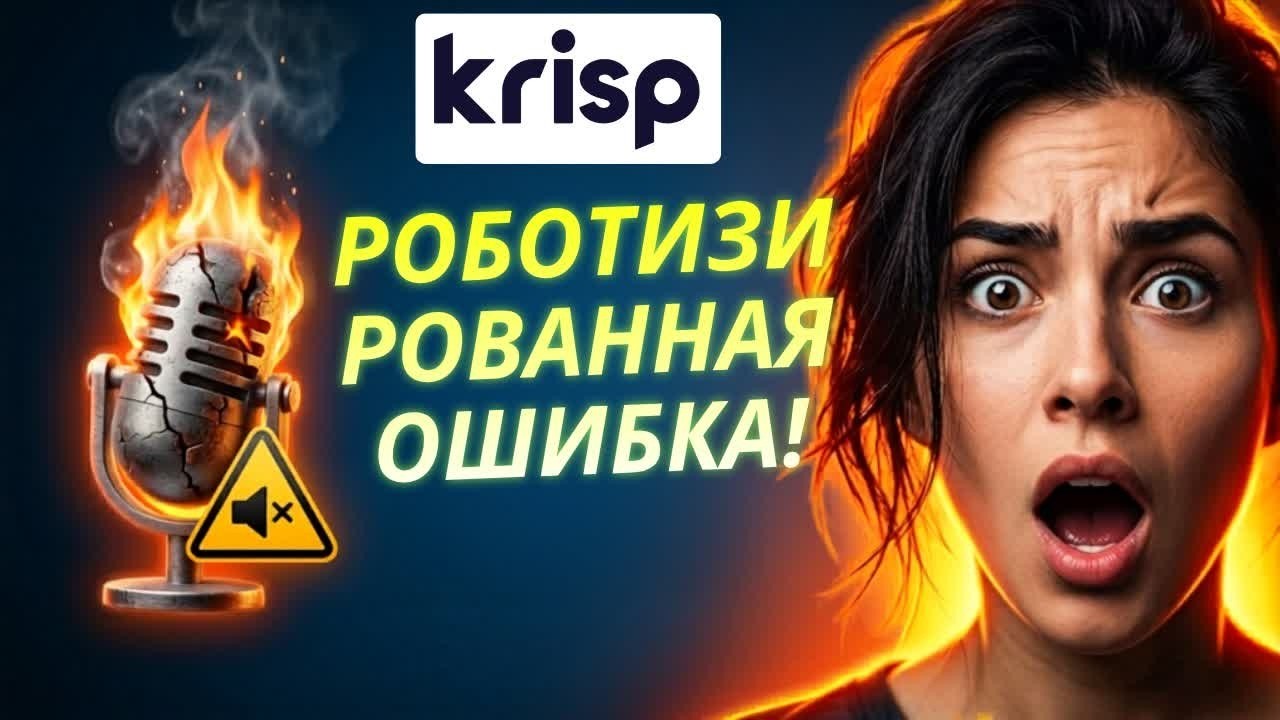 Krisp обзор: реально ли убрать шум в Zoom? 3 экстремальных теста смотреть онлайн
