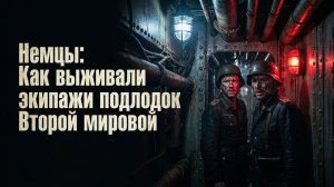 Немцы: Как выживали экипажи подлодок Второй мировой