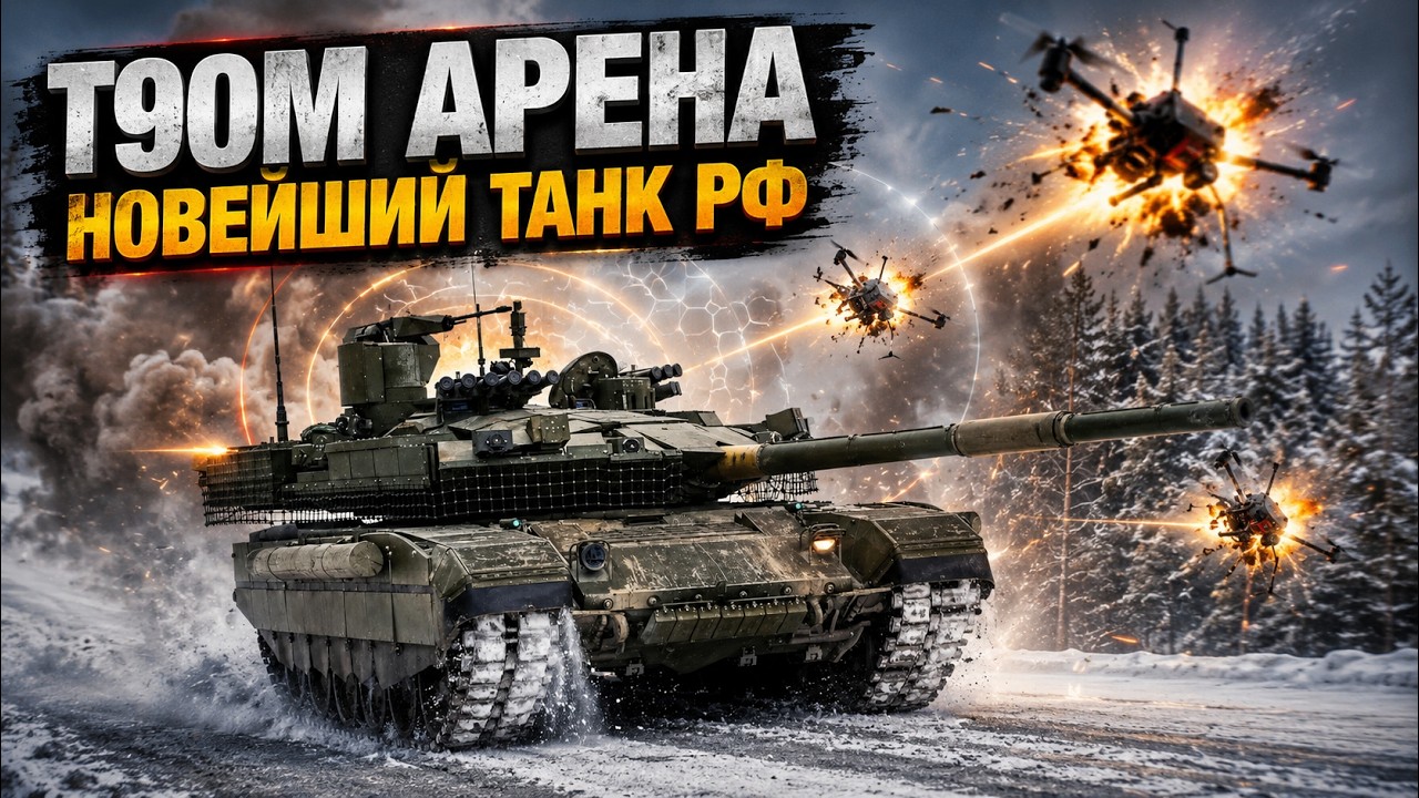 War Thunder: Т-90М "Арена" - Новейший танк России смотреть онлайн