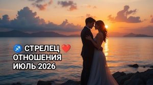 ♐ СТРЕЛЕЦ ❤️ ОТНОШЕНИЯ ИЮЛЬ 2026
