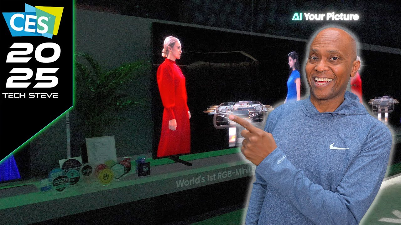 Новейшие телевизионные технологии на выставке Ces: Micro Led, Hisense , HDMI 2.2, Panasonic, TCL смотреть онлайн