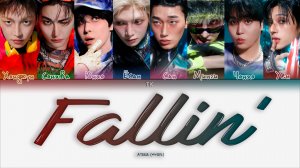 ATEEZ – Fallin’ [ПЕРЕВОД НА РУССКИЙ/КИРИЛЛИЗАЦИЯ Color Coded Lyrics]