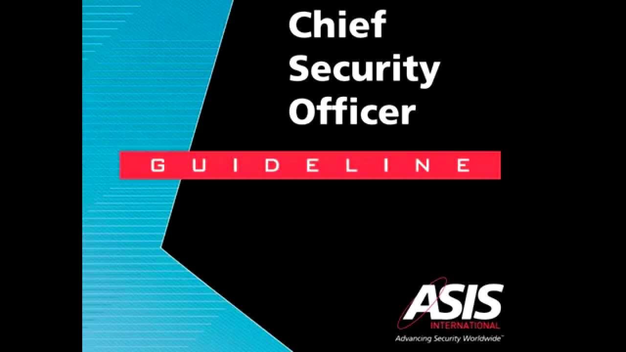 Главный по безопасности. Руководство. Chief Security Officer. Guideline. смотреть онлайн