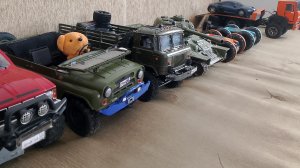 Перетягивание RC внедорожников.