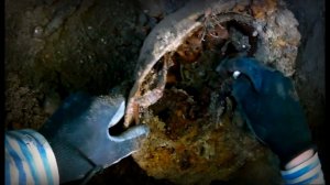 Фундамент войны. Коп 2019 года | Каска М35 и гильза 76 мм #следывойны #историяподногами #коп2019