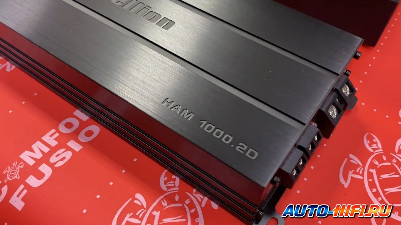 2-канальный усилитель мощности Hellion HAM 1000.2D Optical смотреть онлайн