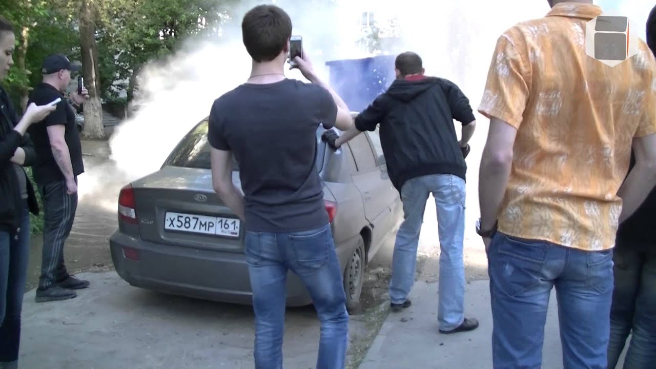 Прорыв теплотрассы (авария на Газетном Ростов-на-Дону) смотреть онлайн