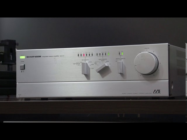 SHARP OPTONICA SM-D7 integrated stereo amplifier смотреть онлайн